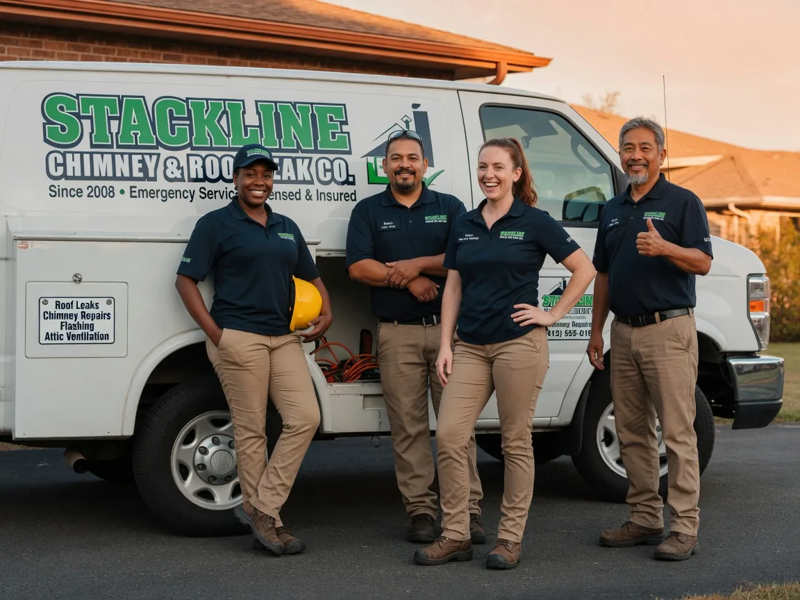 Chimney flashing repair company in Allen, MI